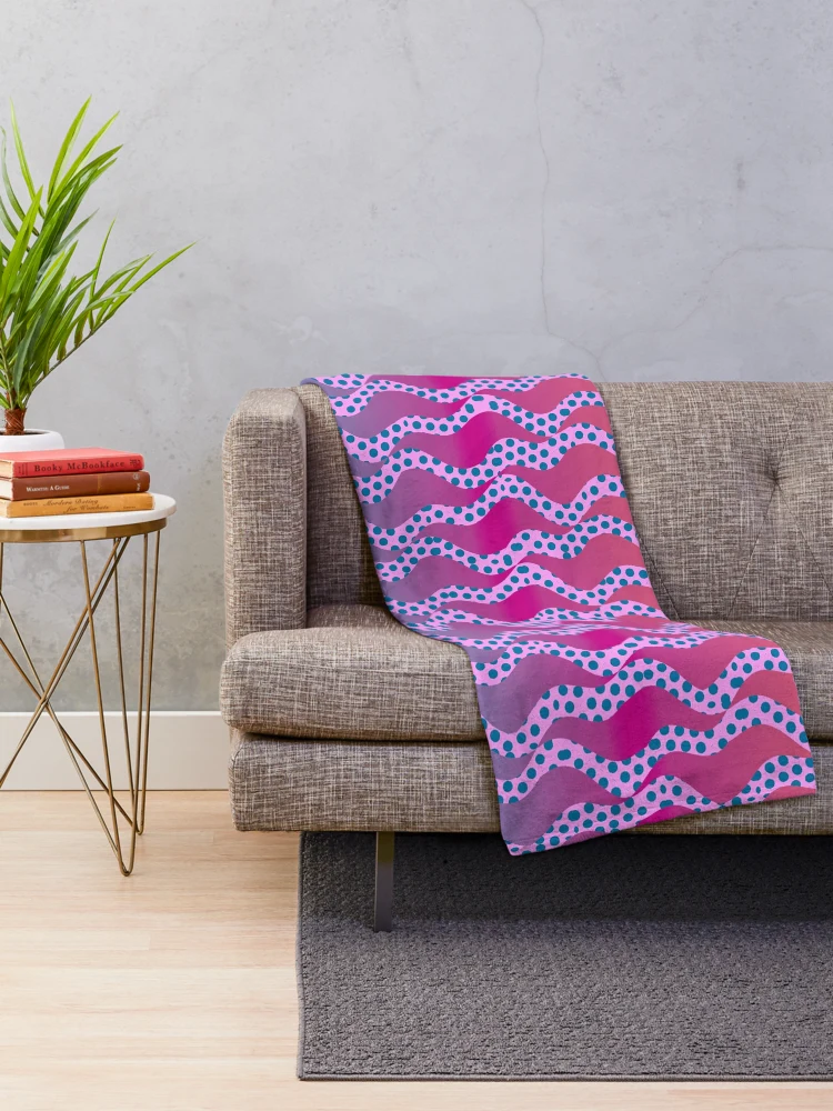 Thumbnail 2 of 6, Throw Blanket, Flaming Colors Pattern designed and sold by LRGraphics.
