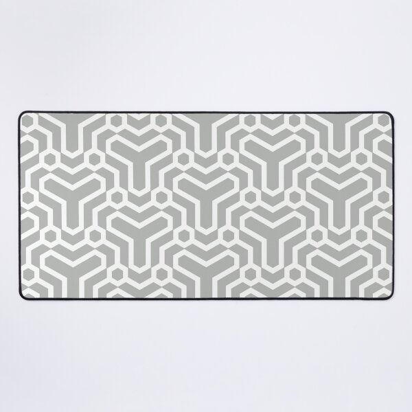 Item preview, Gray and White Minimal Line Art Pattern 5 Shapes Coordinates w/ 2022 Popular Color Behr Lunar Surface N460-3 designed and sold by ColorOfTheYears.