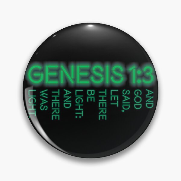 Item preview, Genesis 1:3 Green designed and sold by AdiDsgn.