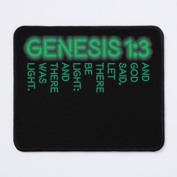 Item preview, Genesis 1:3 Green designed and sold by AdiDsgn.