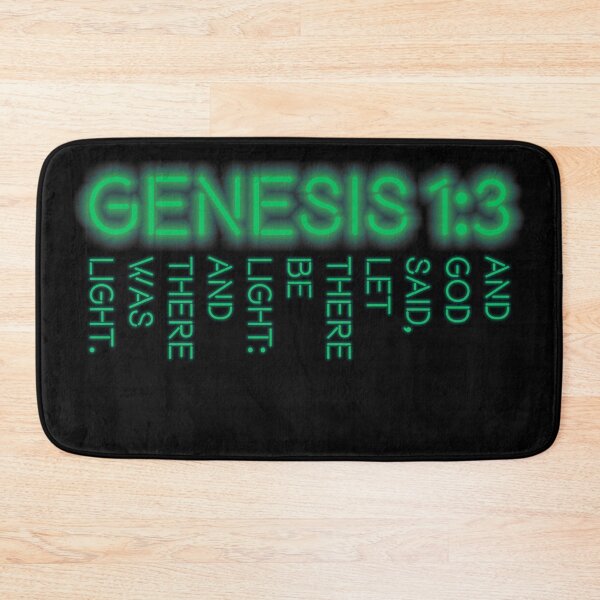 Item preview, Genesis 1:3 Green designed and sold by AdiDsgn.