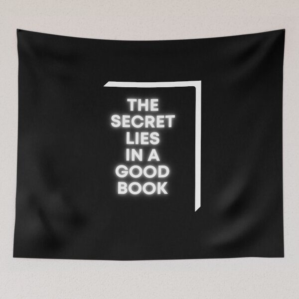 Item preview, The Secret Lies In A Good Book designed and sold by surprise-to-me.