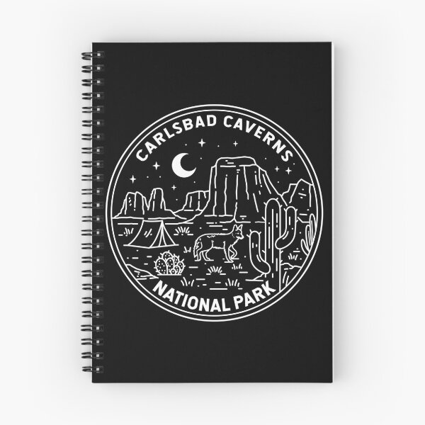 Item preview, Carlsbad Caverns National Park New Mexico Monoline designed and sold by KrisSidDesigns.