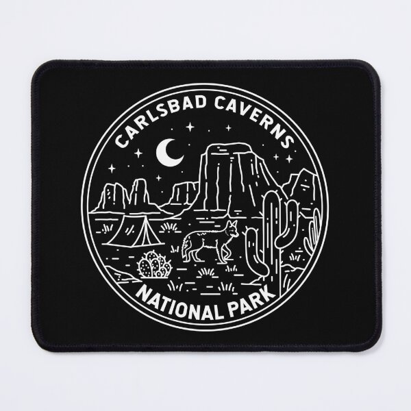 Item preview, Carlsbad Caverns National Park New Mexico Monoline designed and sold by KrisSidDesigns.