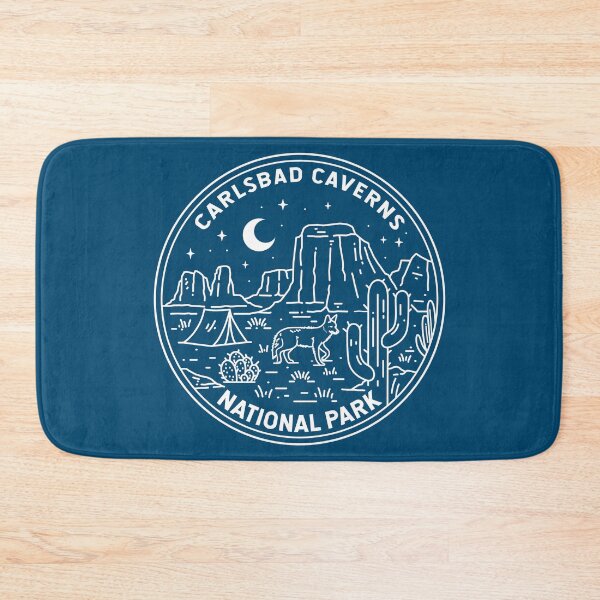 Item preview, Carlsbad Caverns National Park New Mexico Monoline designed and sold by KrisSidDesigns.