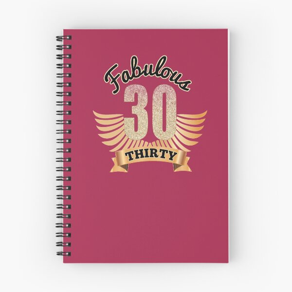 Item preview, Fabulous Thirty | Happy 30th Birthday designed and sold by JooArtPrints  ★★★★★.