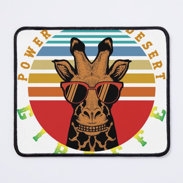 Item preview, POWER IN THE DESERT GIRAFFE designed and sold by Marakstore.