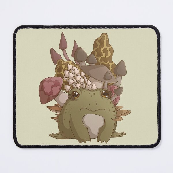Mushroom Frog Mouse Pad