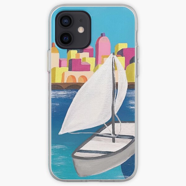 Sailboat in Italy iPhone Soft Case