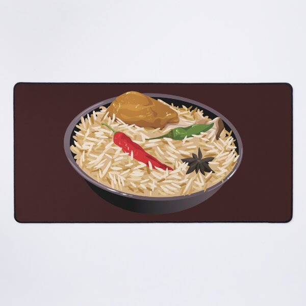 Item preview, Bowl of Chicken Biryani Rice designed and sold by Alicia Chee.