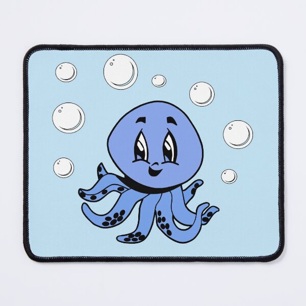 Item preview, Cute Blue Baby Octopus designed and sold by Trace1234.