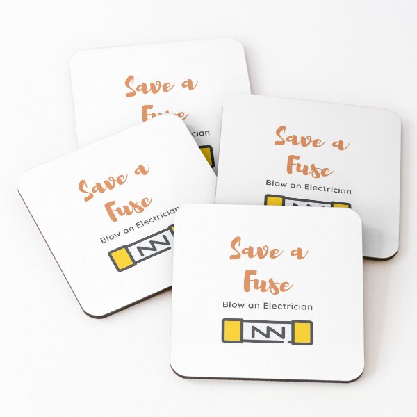 Item preview, Save a fuse blow the electrician  designed and sold by EngineersArt.