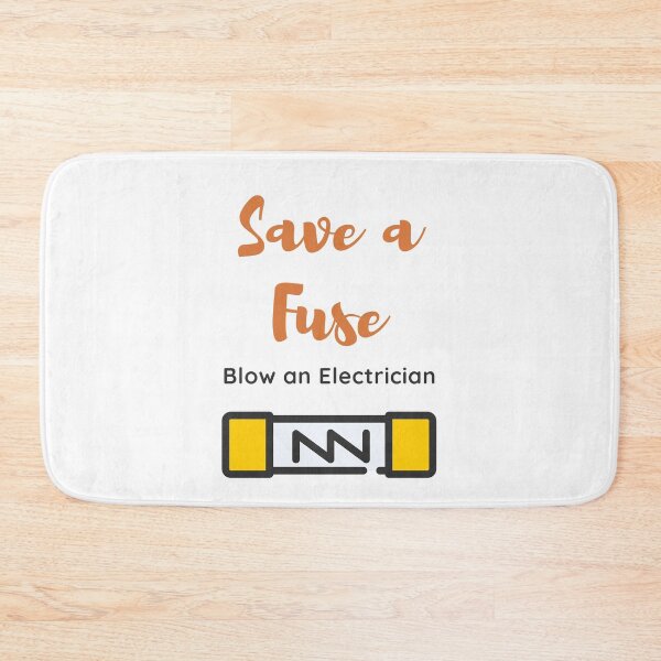 Item preview, Save a fuse blow the electrician  designed and sold by EngineersArt.