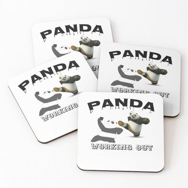 Item preview, panda working out designed and sold by Faust-design.