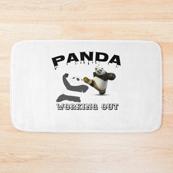 Item preview, panda working out designed and sold by Faust-design.