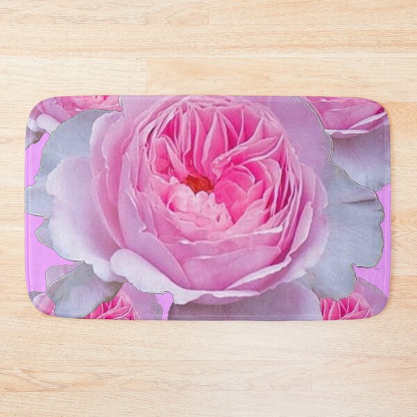 Item preview, ALL PINK-WHITE GARDEN ROSE PINK ART designed and sold by sharlesart.