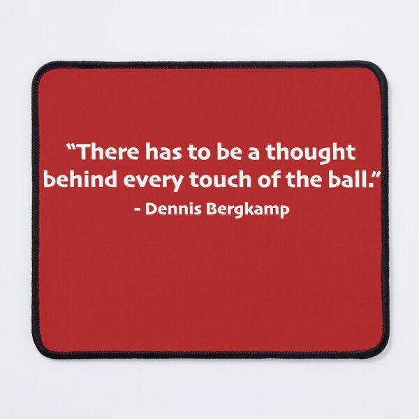 Item preview, Dennis Bergkamp Thinking Football designed and sold by GameYarns.
