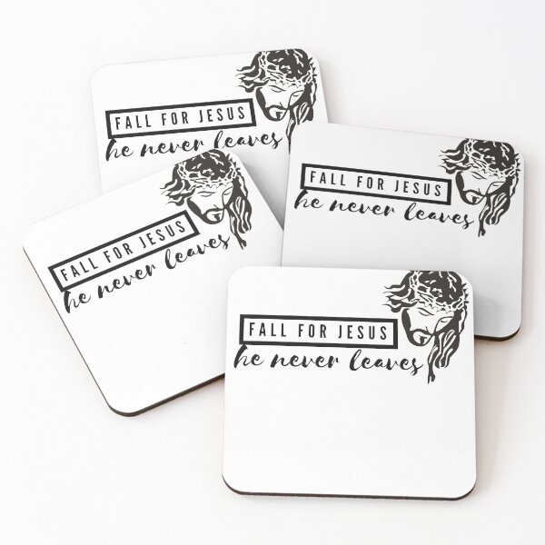 Item preview, Fall for Jesus He Never Leaves Christian Faith Jesus designed and sold by wanasak.