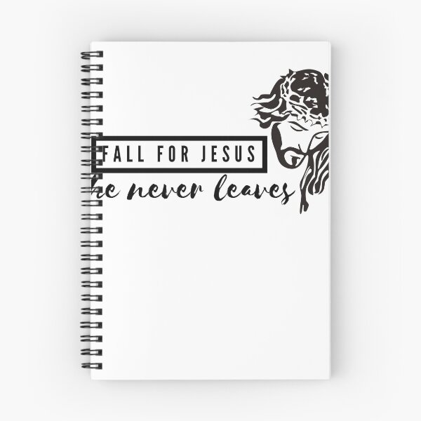 Item preview, Fall for Jesus He Never Leaves Christian Faith Jesus designed and sold by wanasak.