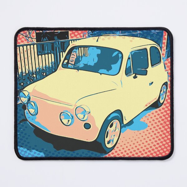 Item preview, Tiny Yellow Car, Comic, Pop Art Drawing designed and sold by D-Spot Shop.