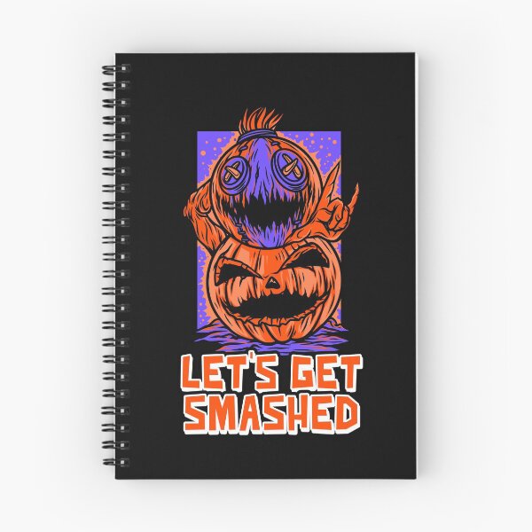 Item preview, Let's Get Smashed Funny Scary Halloween Pumpkin Trick Or Treat  designed and sold by Zuuag.