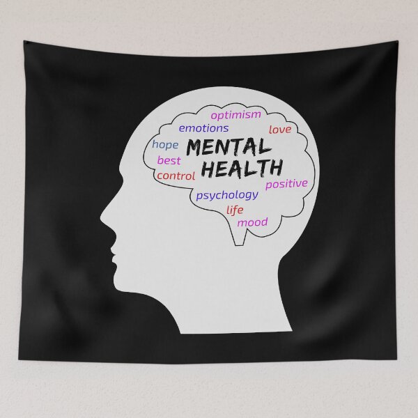 Item preview, Mental Health Awareness designed and sold by CuteDesigns1.
