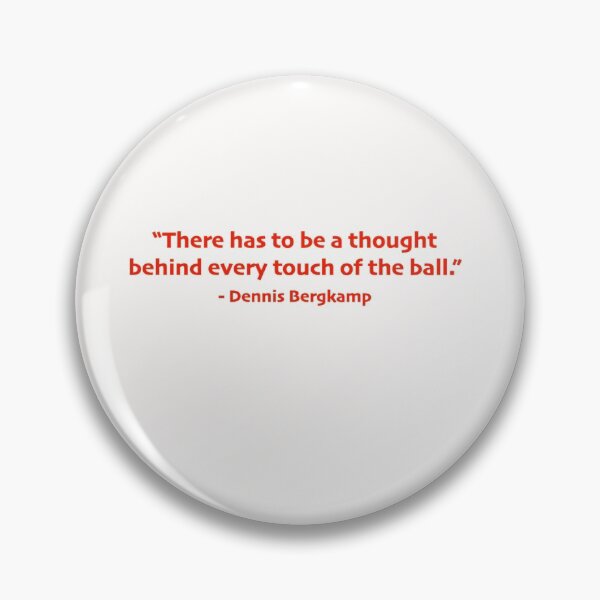 Item preview, Dennis Bergkamp Thinking Football R designed and sold by GameYarns.