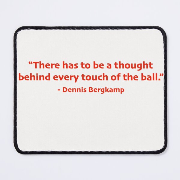 Item preview, Dennis Bergkamp Thinking Football R designed and sold by GameYarns.