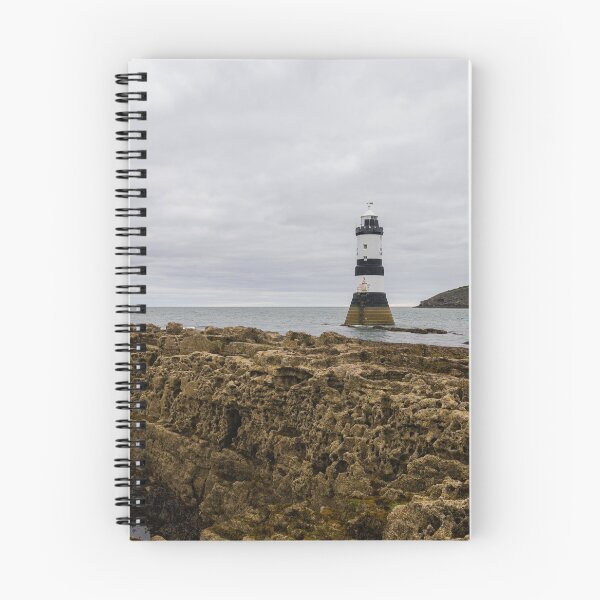 Item preview, Trwyn du lighthouse and Puffin Island designed and sold by rawshutterbug.