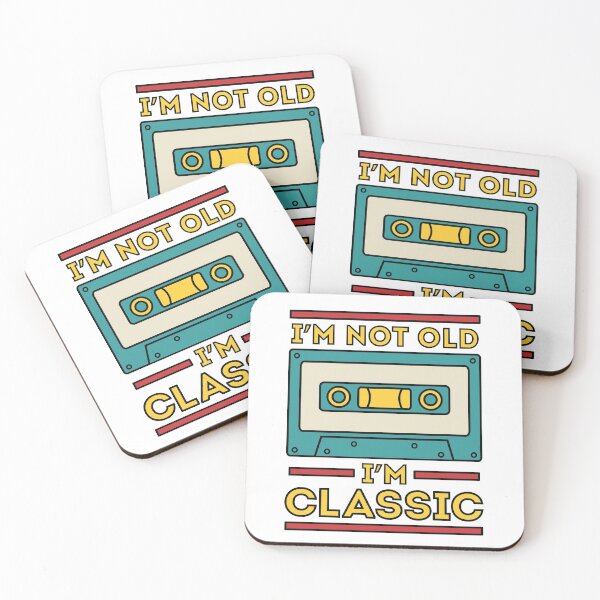 Item preview,  Im not old Im cassic green cassette tape designed and sold by hockeng.