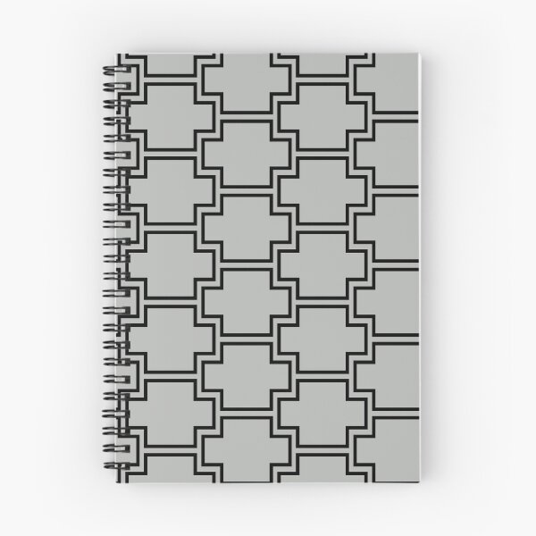 Item preview, Gray and Black Tessellation Line Pattern 2 Coordinates w/ 2022 Popular Color Behr Lunar Surface N460-3 designed and sold by ColorOfTheYears.