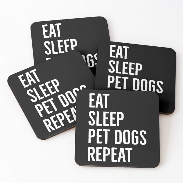 Item preview, Eat Sleep Pet Dogs Repeat designed and sold by evokearo.