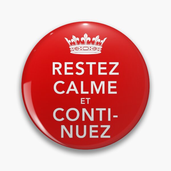 Item preview, Restez Calme et Continuez designed and sold by Art by s2ray.