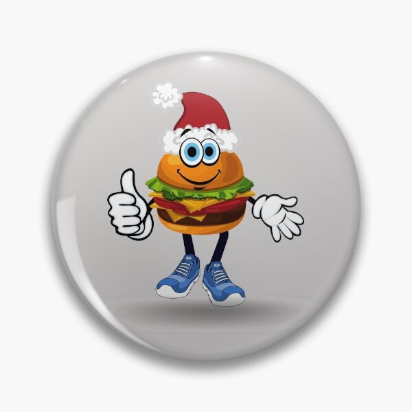 Artikelvorschau, Burger-Liebhaber - Lustiger Weihnachtsmann entworfen und verkauft von Calakan.