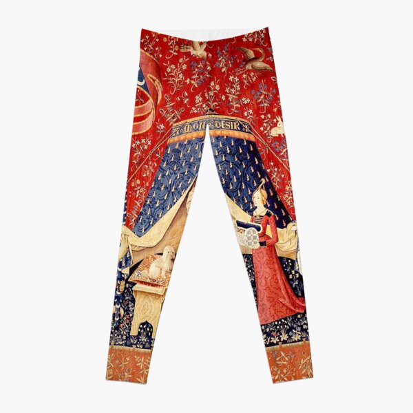 Medieval Unicorn Pattern All-Over Print Plus Size Leggings – The