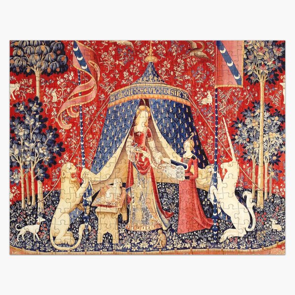 Artikel-Vorschau von Die Dame und das Einhorn: La Dame à la licorne - Mittelalterlicher Einhorn-Wandteppich, designt und verkauft von MagicStrawberry.