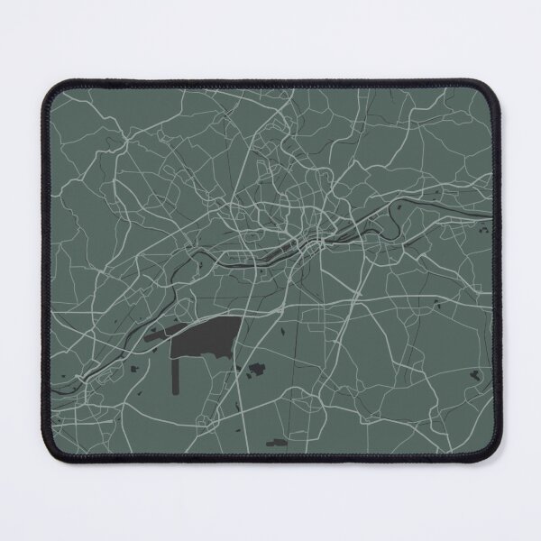 Item preview, Frankfurt Germany Map designed and sold by mertcanglz.