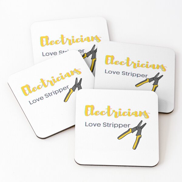 Item preview, Electricians love strippers designed and sold by EngineersArt.