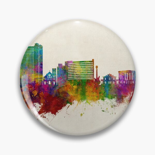 Item preview, Biloxi Mississippi Skyline designed and sold by ArtPrints.