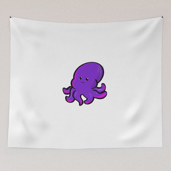 Item preview, A purple octopus  designed and sold by LIRIXLY.
