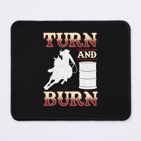 Item preview, Barrel Racing Turn And Burn designed and sold by jaygo.