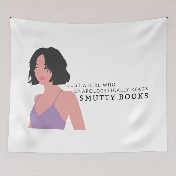 Item preview, Just a girl who Unapologetically Reads Smutty Books designed and sold by jaekindacray.
