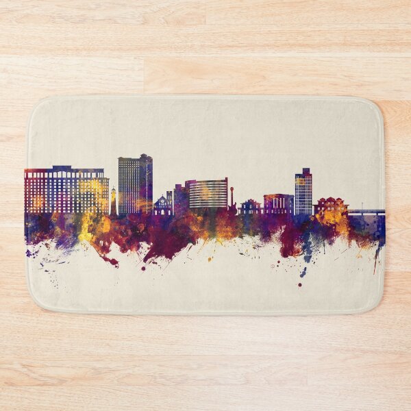 Item preview, Biloxi Mississippi Skyline designed and sold by ArtPrints.