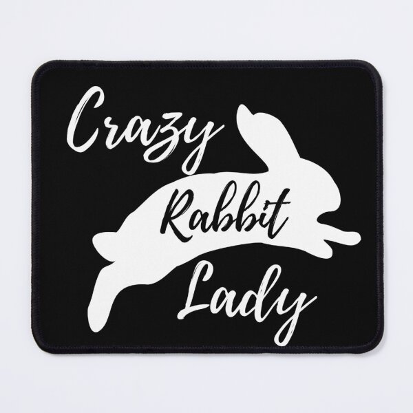 Item preview, Crazy Rabbit Lady designed and sold by hearthearts.
