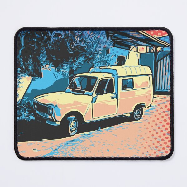 Item preview, Retro French Bakery Van designed and sold by D-Spot Shop.