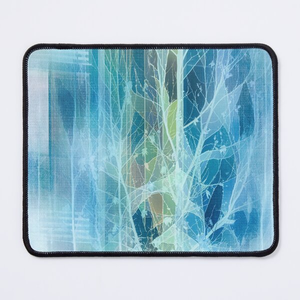 Winter Tree Reflection Mouse Pad
