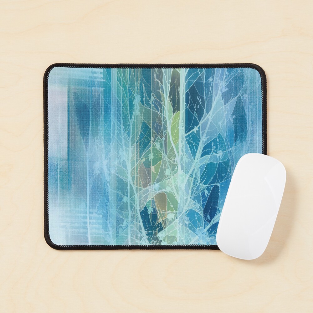 Winter Tree Reflection Mouse Pad