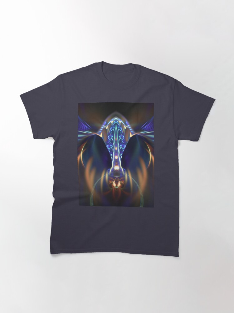 Alternate view of Extraterrestrial life #fractal art Classic T-Shirt
