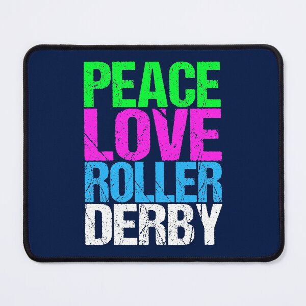 Item preview, Peace Love Roller Derby designed and sold by Epic Love Designs.