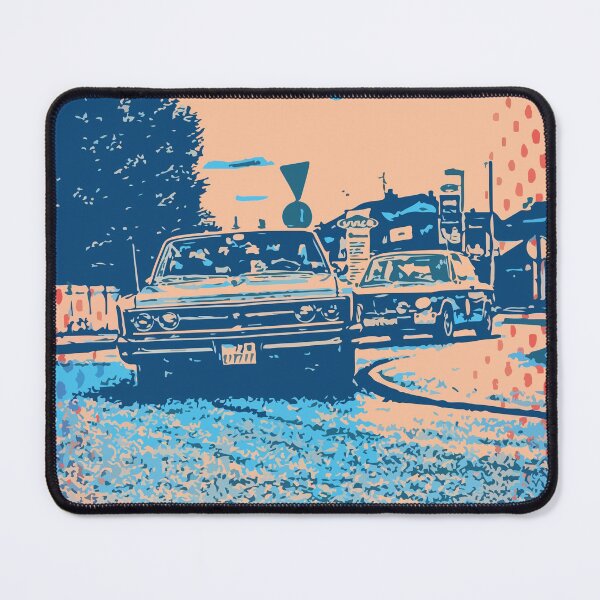 Item preview, Two Classic Cars Driving designed and sold by D-Spot Shop.